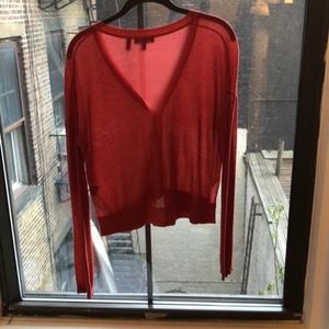 Orange/rust Theory Cardigan